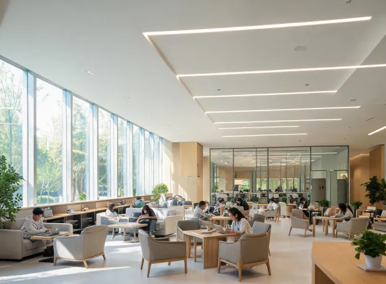 Completed education lighting project