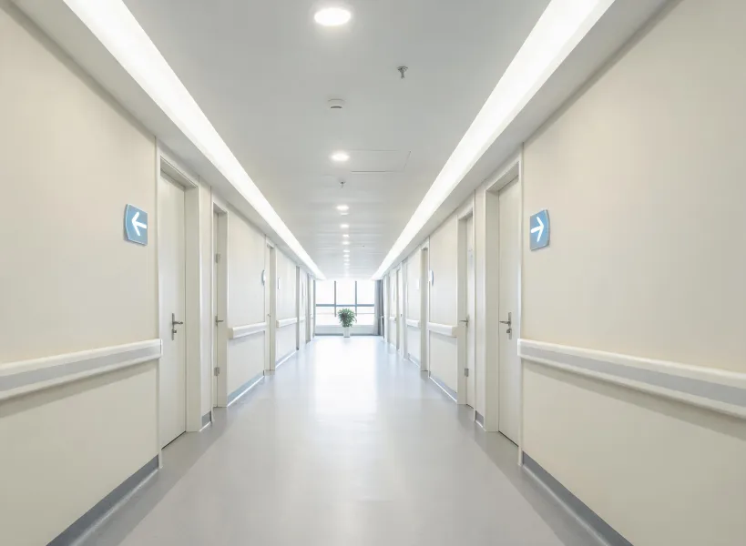 Healthcare corridor lighting